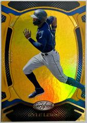 Kyle Lewis [Gold] Baseball Cards 2021 Panini Chronicles Certified Prices