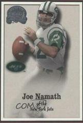 Joe Namath #30 Football Cards 2000 Fleer Greats of the Game Prices