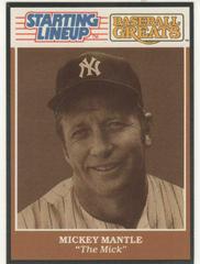 Mickey Mantle Baseball Cards 1989 Kenner Starting Lineup Baseball Greats Prices