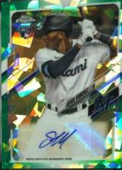 Jesus Sanchez [Green] #RA-JS Baseball Cards 2021 Topps Chrome Update Sapphire Rookie Autographs Prices