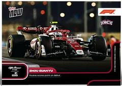 Zhou Guanyu #4 Racing Cards 2022 Topps Now Formula 1 Prices