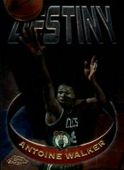Antoine Walker #D4 Basketball Cards 1997 Topps Chrome Destiny Prices