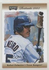 Rafael Palmeiro #51 Baseball Cards 2003 Playoff Portraits Prices