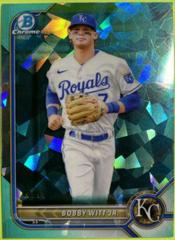 Bobby Witt Jr. [Aqua Sapphire] Baseball Cards 2022 Bowman Chrome Prospects Prices
