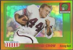 John David Crow [Gold Chrome Refractor] Football Cards 2005 Topps All American Prices
