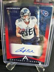 Anthony Firkser [Red] #ASC-AFI Football Cards 2021 Panini Chronicles Ascension Autographs Prices