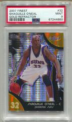 Shaquille O'Neal [Gold Refractor] #32 Basketball Cards 2007 Finest Prices