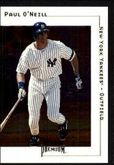 Paul O'Neill #44 Baseball Cards 2001 Fleer Premium Prices