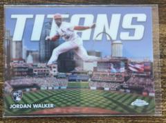 Jordan Walker #CT-15 Baseball Cards 2023 Topps Chrome Titans Prices