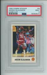 Akeem Olajuwon #M Basketball Cards 1990 Panini Sticker Prices