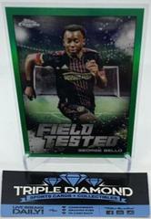 George Bello [Green] #FT-11 Soccer Cards 2022 Topps Chrome MLS Field Tested Prices