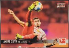 Andre Silva [Red Refractor] #65 Soccer Cards 2021 Stadium Club Chrome Bundesliga Prices