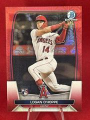 Logan O'Hoppe [Red] #39 Baseball Cards 2023 Bowman Prices