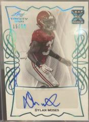 Dylan Moses [Platinum] #BA-DM1 Football Cards 2021 Leaf Trinity Signatures Prices