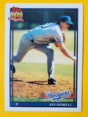 Jay Howell #770 Baseball Cards 1991 Topps Tiffany Prices