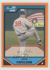 Jeremy Papelbon #BP6 Baseball Cards 2007 Bowman Prospects Prices