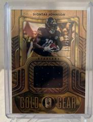 Diontae Johnson #GG-DJO Football Cards 2022 Panini Gold Standard Gear Prices