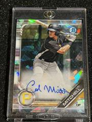 Cal Mitchell [Atomic Refractor] #PA-CMI Baseball Cards 2019 Bowman Prospect Autographs Prices