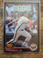 Craig Biggio #100 Baseball Cards 1993 Panini Donruss Triple Play Prices