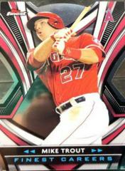 Mike Trout #FCI-3 Baseball Cards 2021 Topps Finest Career Die Cut Prices