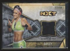Bayley [Gold] Wrestling Cards 2017 Topps WWE NXT Mat Relics Prices