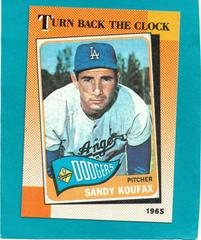 Sandy Koufax Baseball Cards 1990 Topps Prices