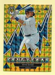 Seiya Suzuki [Gold] Baseball Cards 2022 Panini Mosaic Capital Gains Prices