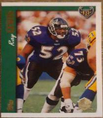Ray Lewis [Minted in Canton] Football Cards 1997 Topps Prices