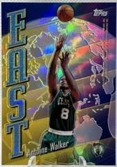Antoine Walker, Shareef Abdur Rahim [Refractor] #EW1 Basketball Cards 1998 Topps East West Prices