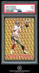 Steve Young [Gold Prism] Football Cards 1993 Pacific Prism Insert Prices