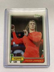 Trevor Lawrence #21 Football Cards 2021 Topps X Trevor Lawrence Prices
