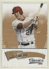 Mike Trout #97 Baseball Cards 2014 Panini Classics Prices
