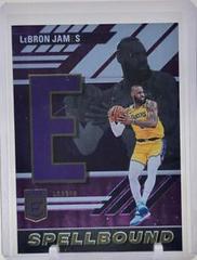 LeBron James [Purple] Basketball Cards 2023 Donruss Elite Spellbound Prices