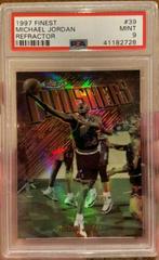 Michael Jordan [Refractor] Basketball Cards 1997 Finest Prices