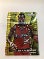 Danny Manning [Gold Pulsar Prizm] Basketball Cards 2014 Panini Prizm Prices
