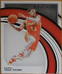 Trae Young [Blue] Basketball Cards 2021 Panini Immaculate Collection Prices