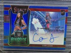 Cora Jade [Blue Prizm] #RA-CJD Wrestling Cards 2022 Panini Select WWE Ringside Action Signatures Prices