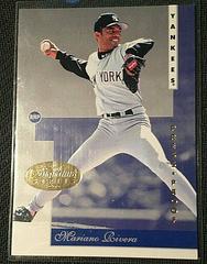 Mariano Rivera [Gold Press Proof] #107 Baseball Cards 1996 Leaf Signature Prices