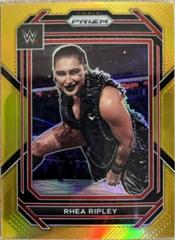 Rhea Ripley [Gold] #134 Wrestling Cards 2023 Panini Prizm WWE Prices