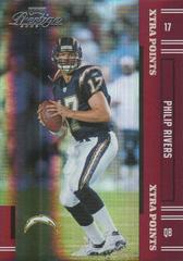 Philip Rivers [Xtra Points Red] Football Cards 2005 Playoff Prestige Prices