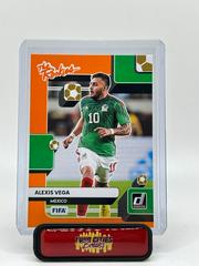 Alexis Vega [Orange] #11 Soccer Cards 2022 Panini Donruss The Rookies Prices