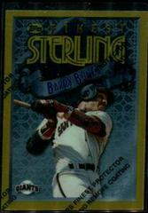 Barry Bonds [w/ Coating] #105 Baseball Cards 1996 Finest Prices