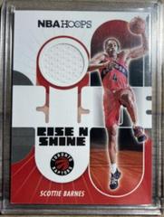 Scottie Barnes #RS-SB Basketball Cards 2021 Panini Hoops Rise N Shine Memorabilia Prices