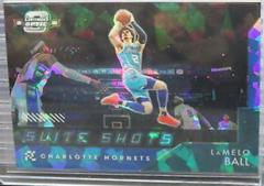 LaMelo Ball [Blue Ice] Basketball Cards 2021 Panini Contenders Optic Suite Shots Prices
