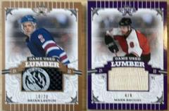 Brian Leetch [Bronze] Hockey Cards 2021 Leaf Lumber Game Used Prices