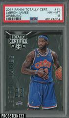LeBron James [Dribbling] Basketball Cards 2014 Panini Totally Certified Prices