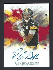 R. Joshua Dobbs [Patch Autograph Red] #108 Football Cards 2017 Panini Origins Prices
