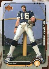Ryan Leaf [Bronze] #2 Football Cards 1998 Upper Deck Prices