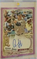 Aaron Judge [Purple] #GQA-AJ Baseball Cards 2017 Topps Gypsy Queen Autographs Prices