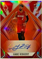 Gabe Vincent [Red] Basketball Cards 2020 Panini Chronicles Phoenix Rookie Autographs Prices
